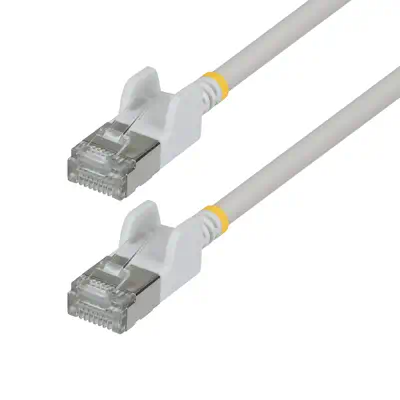 StarTech.com 6ASTP34WHS30CM10PK câble de réseau Blanc 0,3 m Cat6a U/FTP (STP) Rond - Switchs et Hubs - visuel 2