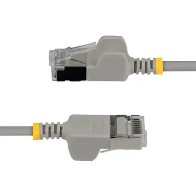 StarTech.com 6ASTP34GRS30CM10PK câble de réseau Gris 0,3 m Cat6a U/FTP (STP) Rond - Switchs et Hubs - visuel 4