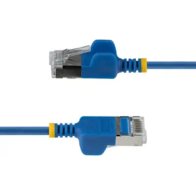StarTech.com 6ASTP34BLS30CM10PK câble de réseau Bleu 0,3 m Cat6a U/FTP (STP) Rond - Switchs et Hubs - visuel 4