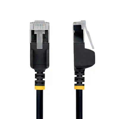 StarTech.com 6ASTP34BKS30CM10PK câble de réseau Noir 0,3 m Cat6a U/FTP (STP) Rond - Switchs et Hubs - visuel 3