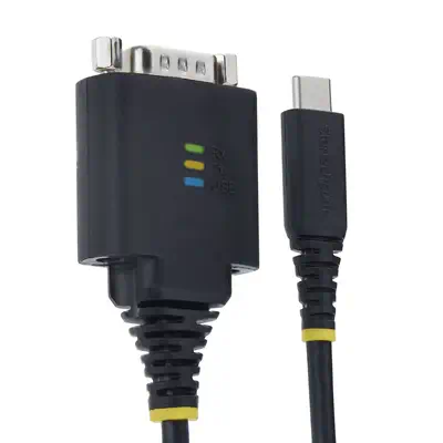 Câble Adaptateur USB-C vers Série de 30 cm, Rétention COM, Puce FTDI, Type-C vers DB9 RS232 Mâle, Vo - StarTech - Switchs et Hubs - visuel 2