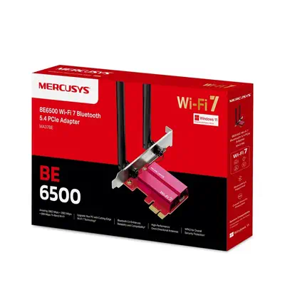 Mercusys MA37BE carte réseau WLAN / Bluetooth - Carte Réseau - visuel 4