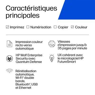 HP LaserJet Enterprise Réf. 4701dn Couleur Imprimante - Imprimante Laser - visuel 10