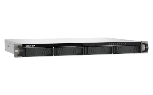 QNAP TS-432XeU NAS Rack (1 U) 4 Go DDR4 0 To QNAP QTS Noir, Gris - Serveur NAS - visuel 5