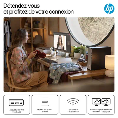 OmniDesk Slim S03-0033nf PC - HP - Unité Centrale - visuel 6