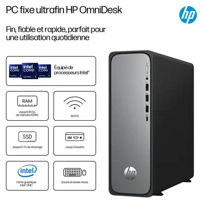 OmniDesk Slim S03-0033nf PC - HP - Unité Centrale - visuel 3
