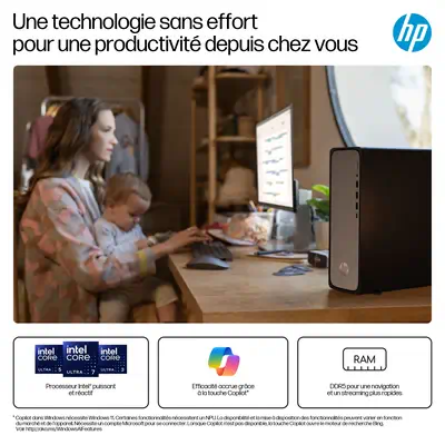 OmniDesk Slim S03-0033nf PC - HP - Unité Centrale - visuel 7