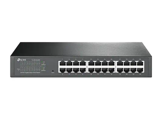 TP-Link TL-SG1024DE commutateur réseau Géré L2 Gigabit Ethernet (10/100/1000) Noir - Switchs et Hubs - visuel 1
