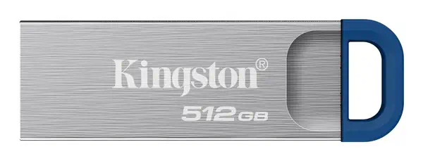 512 Go DataTraveler Kyson USB 3.2 Gen 1 en métal, jusqu'à 220 Mo/s - Kingston - Clé USB - visuel 1