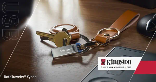 512 Go DataTraveler Kyson USB 3.2 Gen 1 en métal, jusqu'à 220 Mo/s - Kingston - Clé USB - visuel 4