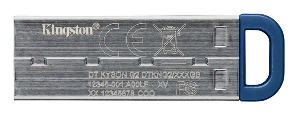 64 Go DataTraveler Kyson USB 3.2 Gen 1 en métal, jusqu'à 220 Mo/s - Kingston - Clé USB - visuel 4