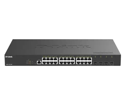 D-Link DGS-1250-28XP Géré L2+ Gigabit Ethernet (10/100/1000) Connexion Ethernet, supportant l'alimen - Switchs et Hubs - visuel 1