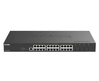 Garantie D-Link DGS-1250-28XP Géré L2+ Gigabit Ethernet (10/100/1000) Connexion Ethernet, supportant l'alimen