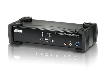 Comparaison Commutateur KVMP™ DisplayPort 4K 2 ports USB 3.0 (câbles inclus)