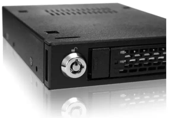 Icy Dock MB991SK-B Obturateur de baie de lecteur Noir - Accessoire Stockage - visuel 4