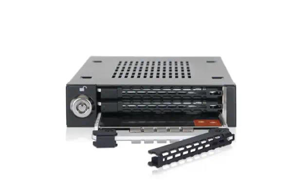 Icy Dock MB993SK-B Obturateur de baie de lecteur 2,5/3,5" Panneau de support Noir - Accessoire Stockage - visuel 5