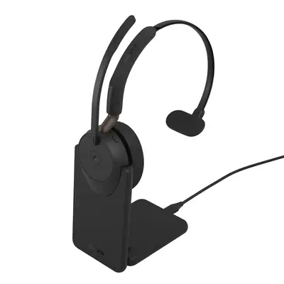 Jabra Evolve3 65 Casque Sans fil Arceau Bureau/Centre d'appels USB Type-C Bluetooth Noir - Casque Micro - visuel 2