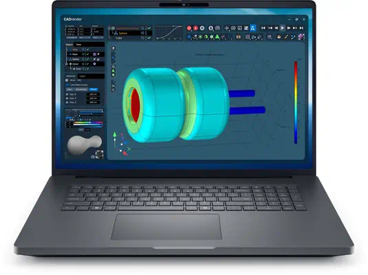 DELL Pro Max 18 Plus MB18250 Intel Core Ultra 9 285HX Station de travail mobile 45,7 cm (18") Quad H - Dell - Station de Travail Mobile - visuel 1