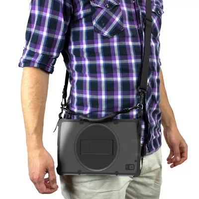 InfoCase FM-SNP-ET4X8-RHS étui pour tablette 20,3 cm (8") Housse Noir, Transparent - Accessoires Tablette - visuel 6