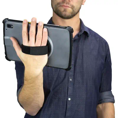 InfoCase FM-SNP-ET4X8-RHS étui pour tablette 20,3 cm (8") Housse Noir, Transparent - Accessoires Tablette - visuel 4