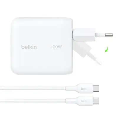 Belkin BoostCharge Universel Blanc Secteur Charge rapide Intérieure - Chargeur et alimentation - visuel 3
