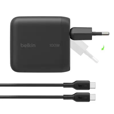 Belkin BoostCharge Universel Noir Secteur Charge rapide Intérieure - Chargeur et alimentation - visuel 3