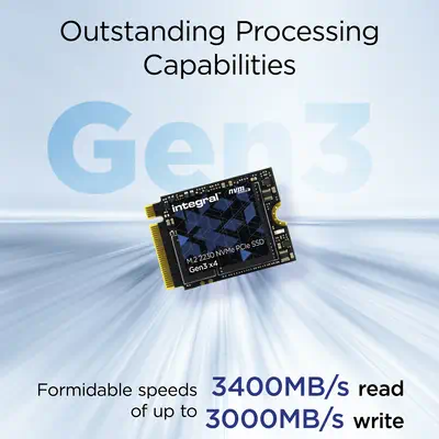 Integral INSSD256GM2230G3 disque SSD 256 Go M.2 PCI Express 3.0 NVMe TLC - Disque dur SSD - visuel 5