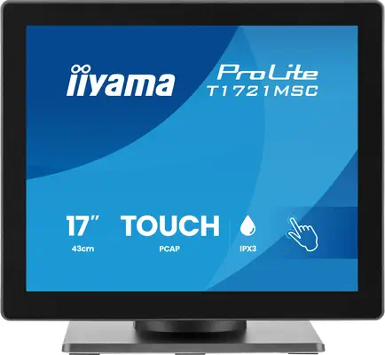 iiyama ProLite T1721MSC-B3 écran plat de PC 43,2 cm (17") 1280 x 1024 pixels SXGA Écran tactile Dess - Ecran Ordinateur - visuel 1