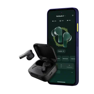 Fairphone Fairbuds 2 Casque Sans fil Ecouteurs Appels/Musique/Sport/Au quotidien Bluetooth Noir - Casque Micro - visuel 6