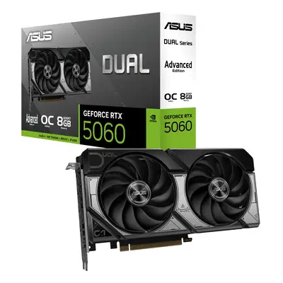 ASUS Dual -RTX5060-O8G-A NVIDIA GeForce RTX 5060 8 Go GDDR7 - Asus - Carte graphique - visuel 4