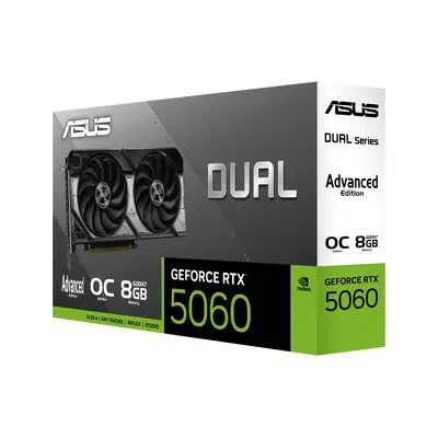 ASUS Dual -RTX5060-O8G-A NVIDIA GeForce RTX 5060 8 Go GDDR7 - Asus - Carte graphique - visuel 5