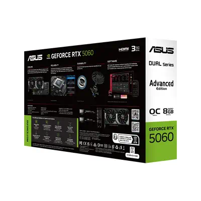 ASUS Dual -RTX5060-O8G-A NVIDIA GeForce RTX 5060 8 Go GDDR7 - Asus - Carte graphique - visuel 6