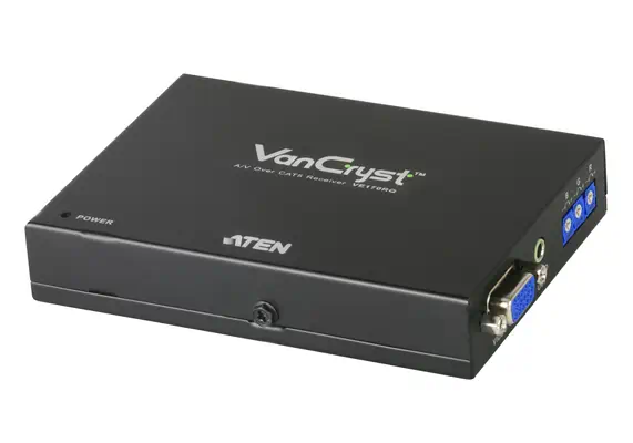 ATEN VE170RQ extension audio/video Récepteur AV Noir - Accessoire Affichage - visuel 1