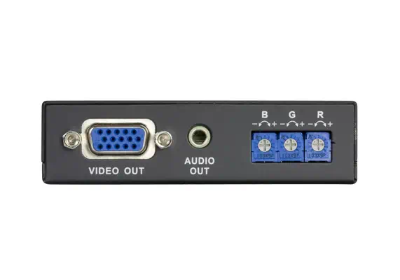 ATEN VE170RQ extension audio/video Récepteur AV Noir - Accessoire Affichage - visuel 3