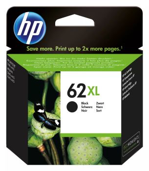 Achat HP 62XL original Ink cartridge C2P05AE 301 black high au meilleur prix