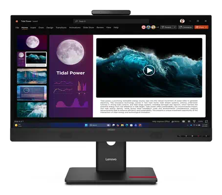 Lenovo ThinkCentre TIO27 Gen6 Moniteur - Ecran Ordinateur - visuel 3
