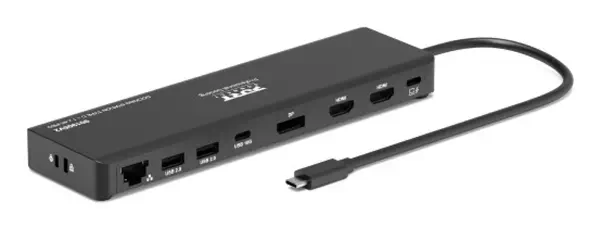 Port Designs PORT Connect 901906V2EU station d'accueil Avec fil USB 3.2 Gen 2 (3.1 Gen 2) Type-C Noi - Station d'accueil pour portable - visuel 3
