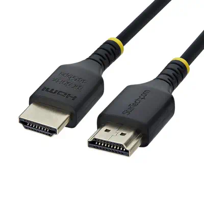 Câble HDMI 2.1 Ultra Haute Vitesse Certifié slim 1 m (3 pi), 8K 60 Hz / 4K 120 Hz, avec HDR10+ / eAR - StarTech - Switchs et Hubs - visuel 1