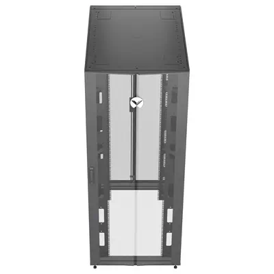 Vertiv VR3350 étagère 42U Rack autonome Noir, Transparent - Rack et Armoire - visuel 4