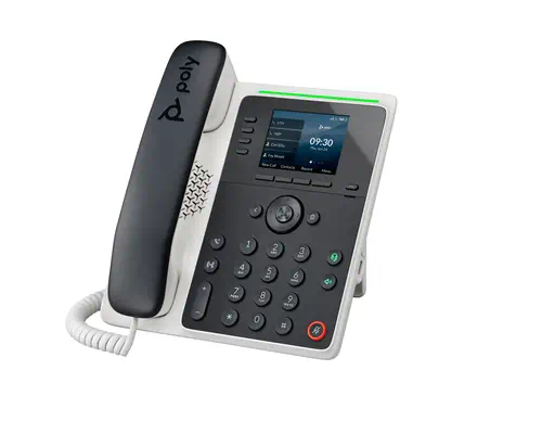 HP Poly Téléphone IP Poly Edge E220 compatible PoE - Visioconférence - visuel 3