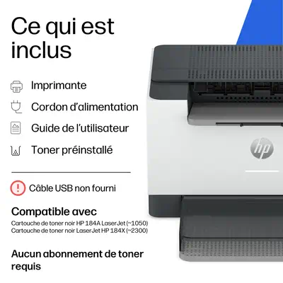 HP LaserJet M223dw Noir et blanc Imprimante - Imprimante Laser - visuel 7