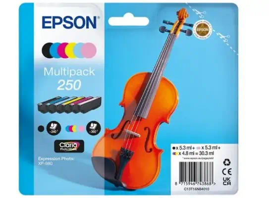 Multipack d’encres 6 couleurs Claria Photo HD 250 Violon - Epson - Cartouches d'encre - visuel 8