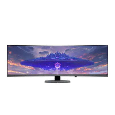 AOC AGP497UCZD/96 écran plat de PC 124,2 cm (48.9") 5120 x 1440 pixels Gris - Ecran Ordinateur - visuel 7