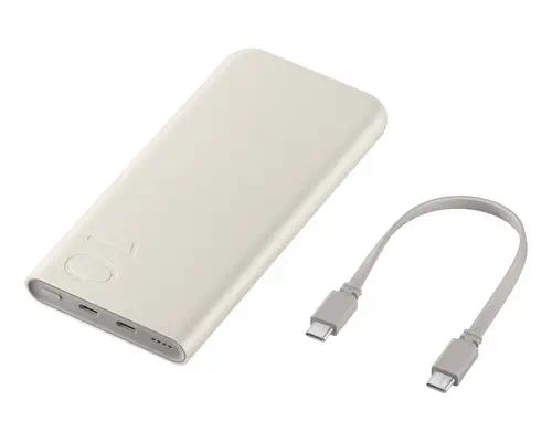 Samsung EB-P3401XUEGWW banque d'alimentation électrique Lithium-Ion (Li-Ion) 10000 mAh Beige - Chargeur et alimentation - visuel 4