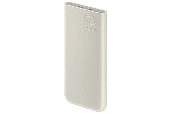 Samsung EB-P3401XUEGWW banque d'alimentation électrique Lithium-Ion (Li-Ion) 10000 mAh Beige - Chargeur et alimentation - visuel 2