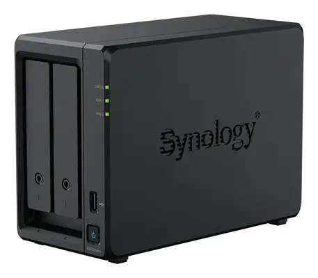 Synology DiskStation DS725NEO+ serveur de stockage NAS Compact Ryzen Embedded R1600 4 Go DDR4 0 To D - Serveur NAS - visuel 2