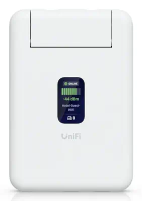 Ubiquiti UniFi UTR routeur sans fil Gigabit Ethernet Bi-bande (2,4 GHz / 5 GHz) Blanc - Routeur - visuel 1