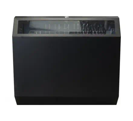 Dexlan 755049 étagère 8U Rack monté sur le mur Noir - Rack et Armoire - visuel 4