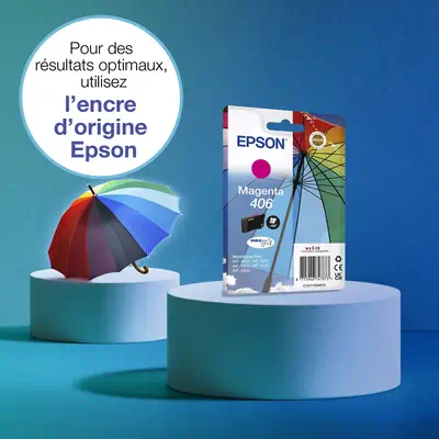 Cartouche d’encre magenta DURABrite Ultra Parapluie 406 - Epson - Cartouches d'encre - visuel 3