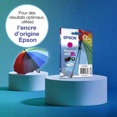 Cartouche d’encre magenta DURABrite Ultra 406XL Parapluie - Epson - Cartouches d'encre - visuel 2